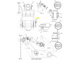 Caterpillar M318C Bolzen 1963533 u.a. für M318D, M322D - Ansicht 3