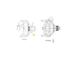 Caterpillar 432E Dichtung 199-0707 u.a. für 434E, 442E, 444E - Ansicht 5
