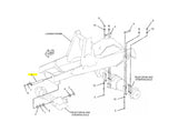 Caterpillar 420E Bolzen Achse 2119286 u.a. für 422E, 428E, 430E - Ansicht 2