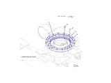 Caterpillar 301.8C Drehkranz 2131517 - Ansicht 2