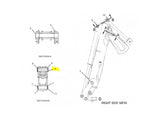 Caterpillar 420E Bolzen Stilbefestigung 2136695 u.a. für 420F, 432E, 434E - Ansicht 2