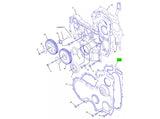 Caterpillar 450E Dichtung 2268766 u.a. für 3054B, 3054C, 3054E - Ansicht 2