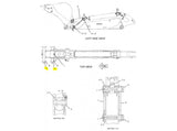 Caterpillar 303 Bolzen Löffelbefestigung 2282856 u.a. für 303.5C, 303.5E, 303.5D - Ansicht 3