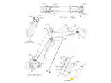 Caterpillar 301.6C Bolzen Ausleger 2299240 u.a. für 301.8, 301.8C, 301.5 - Ansicht 3