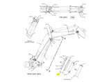 Caterpillar 301.6C Bolzen Ausleger 2299242 u.a. für 301.8, 301.8C, 301.5 - Ansicht 3