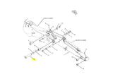 Caterpillar 301.6C Bolzen Löffelstiel für 301.5 2299245 u.a. für 301.8, 301.8C, 301.5 - Ansicht 3