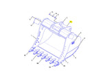 Caterpillar 324D Bolzen 2357642 u.a. für 329D, 330C, 330D - Ansicht 3