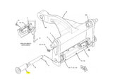 Caterpillar 906H2 Anlenkbolzen 2375562 u.a. für 907H, 907H2, 908H - Ansicht 3