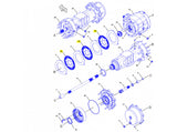 Caterpillar CP-56B Bremsscheibe 2385291 u.a. für 427F2, 432F2, 444F2 - Ansicht 3