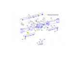 Caterpillar M315C Zugstange 2430976 u.a. für M315D, M316C, M316D - Ansicht 3