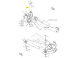 Caterpillar 302.5C Bolzen Rahmengruppe-Drehwerk für 302.5C 2452055 - Ansicht 3