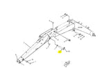 Caterpillar 303 Bolzen Löffelstiel 2664080 u.a. für 303.5, 303.5E, 304 - Ansicht 4