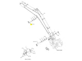 Caterpillar 303.5C Bolzen Löffelstiel 2664106 u.a. für 303.5D, 303.5E, 304E - Ansicht 3