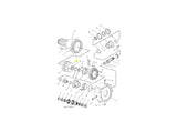 Caterpillar 428B Bremssattel linke Hinterachse 2780221 u.a. für 428 - Ansicht 2