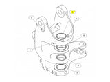 Caterpillar 304C Lagerbuchse 2810907 u.a. für 305.5D, 305.5E, 305C - Ansicht 3