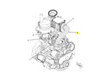 Caterpillar 416E Schlauch 2842917 u.a. für 422E, 428E, 432E - Ansicht 2