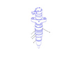 Caterpillar C-9 Einspritzdüse / Injektor für 330D / 330D L 2934073 u.a. für 330D, 336D, 340D - Ansicht 4