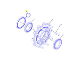 Caterpillar 434E Dichtung 3207322 u.a. für 444F, 434F, 444F2 - Ansicht 4