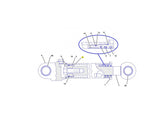 Caterpillar 422E Kolben 3364179 u.a. für 428E, 432E, 434E - Ansicht 3