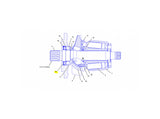 Caterpillar M315C Dichtung 360-1712 u.a. für M315D, M315F, M316C - Ansicht 4