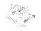 Caterpillar 416F Bolzen Achse 3615903 u.a. für 420F, 422F, 428F - Ansicht 2