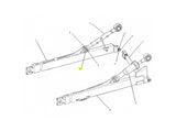 Caterpillar 834G Bolzen 3G7016 u.a. für 834H, 844, 844H - Ansicht 3