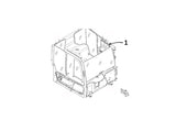 Caterpillar 730 Türscheibe Links 4806986 u.a. für 735, 740, 725 - Ansicht 3