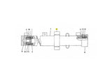 Caterpillar D4E Buchse 4J6374 u.a. für D5B, D5E, D6D - Ansicht 3