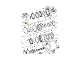 Caterpillar M312 Dichtung 5W5480 u.a. für M313C, M315C, M315D - Ansicht 3