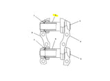 Caterpillar 322B Buchse 6Y0849 u.a. für 325, 325B, 330B - Ansicht 3
