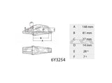Caterpillar 325 Zahnhalter 6Y3254 u.a. für M312, M315 - Ansicht 2