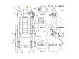Caterpillar M315 Buchse 7Y3552 u.a. für M316C, 322, 322B - Ansicht 2