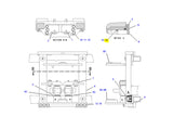 Caterpillar 428D Dichtung 8F-6711 u.a. für 432D, 442D, 428C - Ansicht 2