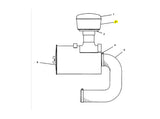 Caterpillar 416B Gehäuse 8H2023 u.a. für 426B, 428B, 931 - Ansicht 2
