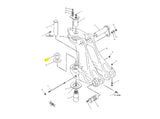 Caterpillar 416D Mutter 8T3652 u.a. für 416E, 420E, 422E - Ansicht 2