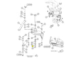 Caterpillar 416B Abstandshalter 8T4837 u.a. für 416C, 416D, 416E - Ansicht 3