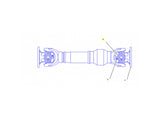 Caterpillar M313C Kreuzgelenk 8U5853 u.a. für M315, M315C, M315D - Ansicht 3
