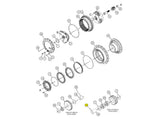 Caterpillar M318C Bolzen 950891 u.a. für M318D, M320D, M324D - Ansicht 3