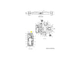 Caterpillar 446 Kegelradgetriebe 9R6950 u.a. für 446B, 446D, M312 - Ansicht 2