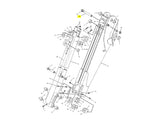 Caterpillar 416B Bolzen Teleskopstielgruppe 9R8202 u.a. für 416C, 428B, 428C - Ansicht 3