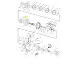 Caterpillar 416B Dichtung 9R9410 u.a. für 416C, 416D, 420D - Ansicht 2