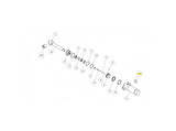 Caterpillar 416C Buchse 9T2883 u.a. für 427F2, 430F2, 428D1 - Ansicht 2
