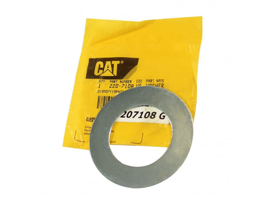 Original Caterpillar 434E Unterlegscheibe 220-7108 u.a. für 415F2ST, 416F2ST, 430FST - Ansicht 1