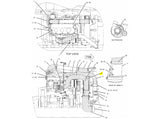 Original Caterpillar M313C Schlauch 236-5930 u.a. für 315C, M315 - Ansicht 2