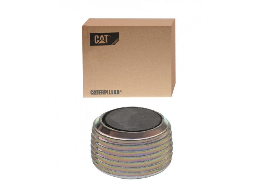 Original Caterpillar 428B Stopfen Magnet 9R-6602 u.a. für 428C, 428D, 438C - Ansicht 1