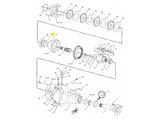 Original Caterpillar 432D Dichtung 9R-9410 u.a. für 428B, 416D, 420D - Ansicht 3