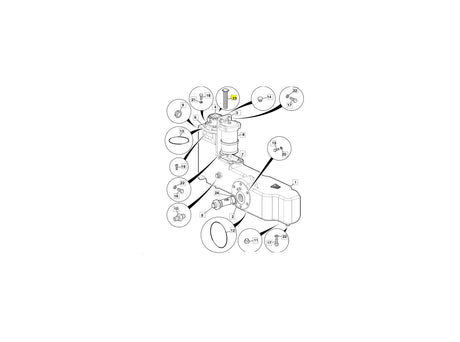 JCB Hydraulikflter 32/925363 für 8014, 8016 – Bild 3