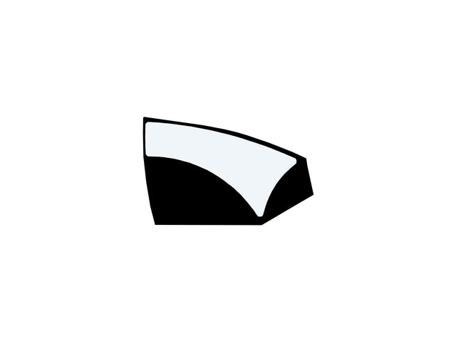 JCB Türscheibe Rechts Unten 332 H4777 332/H4778 für VM75D-PD (TIER 3), VM115 (TIER 2)