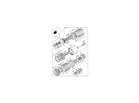 JCB Kugellager 907/10000 für 3CX, 4CX – Bild 3