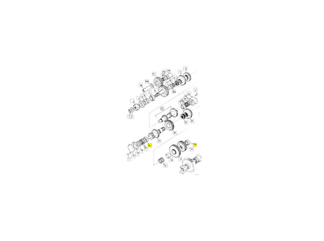 JCB Kugellager 907/52800 für 2CX, 3CX – Bild 3